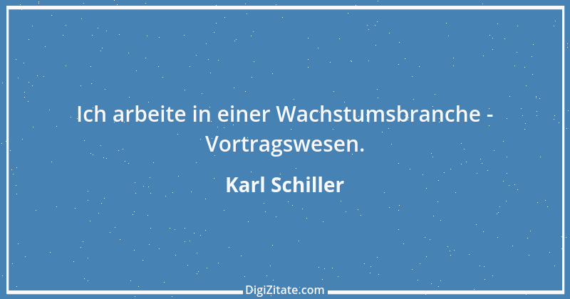 Zitat von Karl Schiller 11