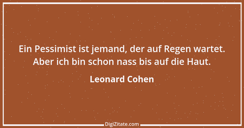 Zitat von Leonard Cohen 2