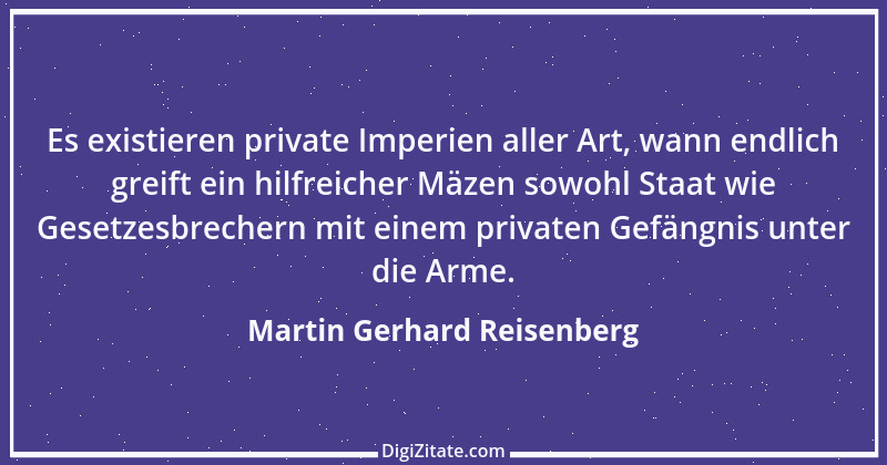 Zitat von Martin Gerhard Reisenberg 1989