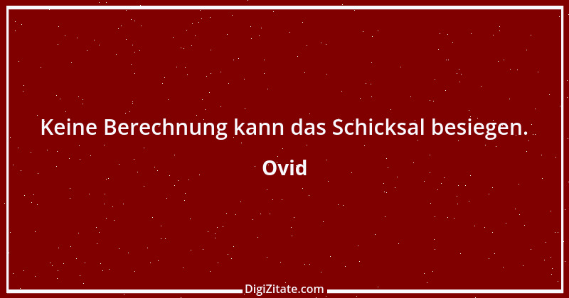 Zitat von Ovid 54