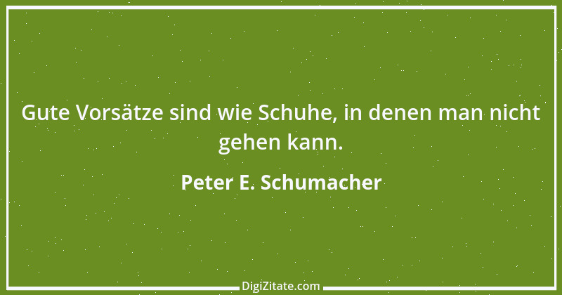 Zitat von Peter E. Schumacher 479