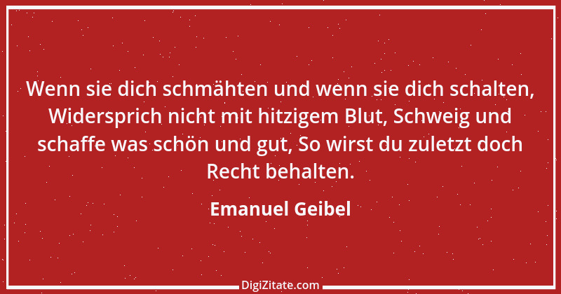 Zitat von Emanuel Geibel 32