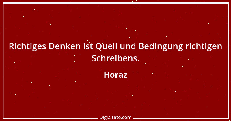 Zitat von Horaz 81