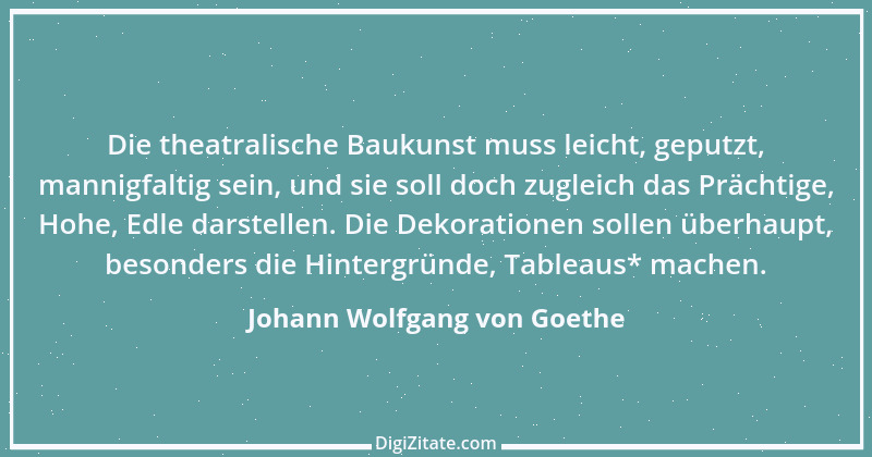 Zitat von Johann Wolfgang von Goethe 3675