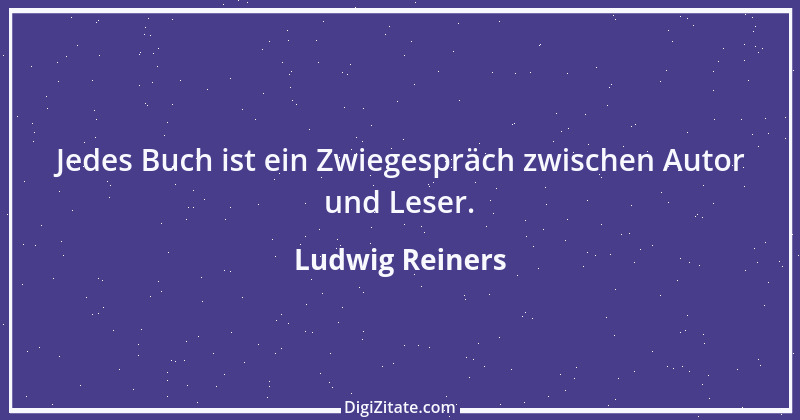 Zitat von Ludwig Reiners 14