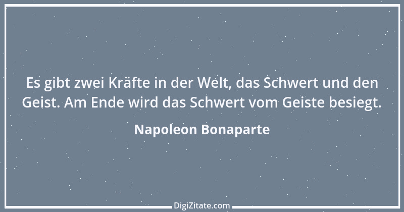 Zitat von Napoleon Bonaparte 25