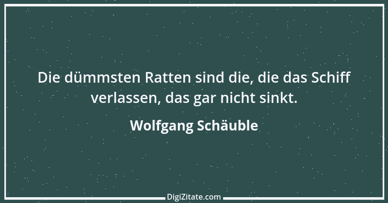 Zitat von Wolfgang Schäuble 29