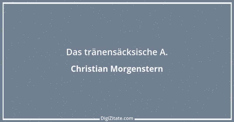 Zitat von Christian Morgenstern 344