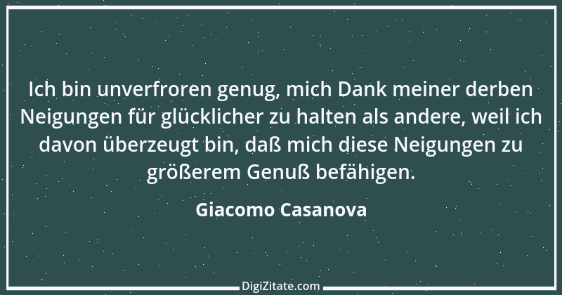 Zitat von Giacomo Casanova 85