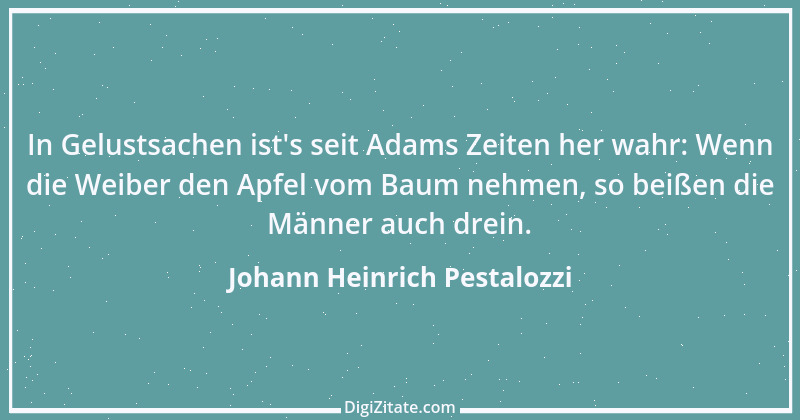 Zitat von Johann Heinrich Pestalozzi 292