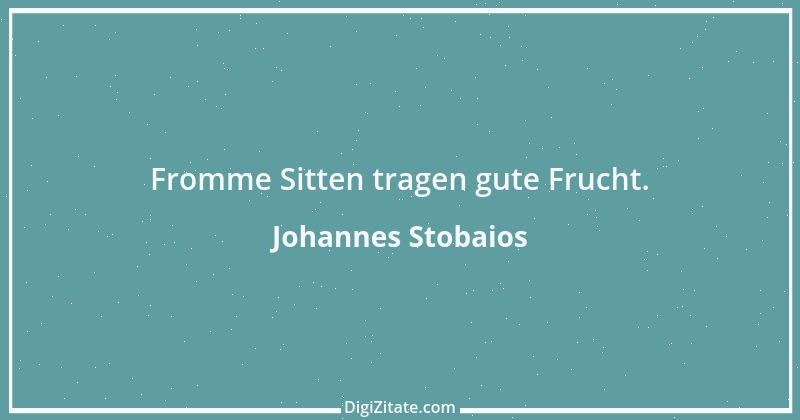 Zitat von Johannes Stobaios 3