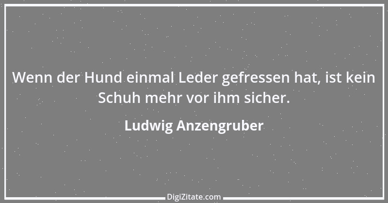 Zitat von Ludwig Anzengruber 18