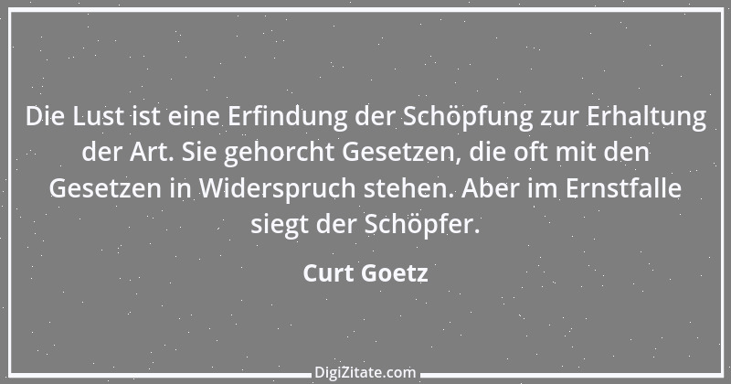 Zitat von Curt Goetz 8