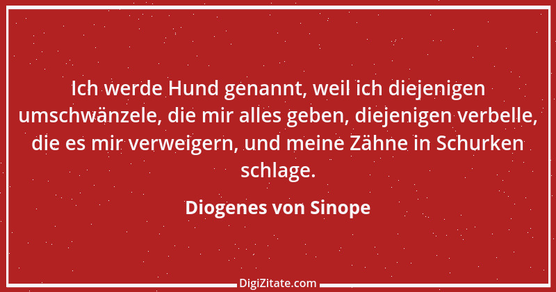 Zitat von Diogenes von Sinope 35