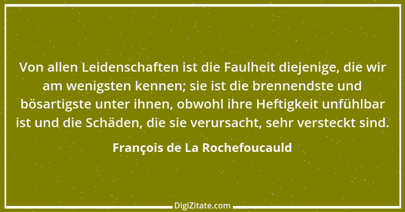 Zitat von François de La Rochefoucauld 589