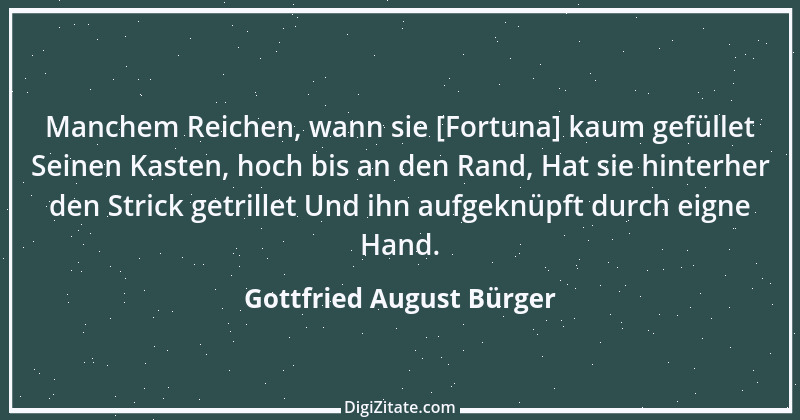 Zitat von Gottfried August Bürger 13