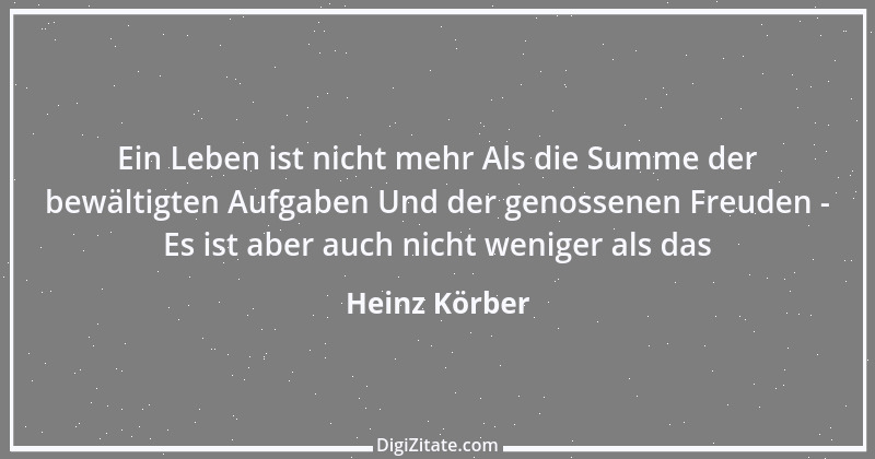 Zitat von Heinz Körber 44