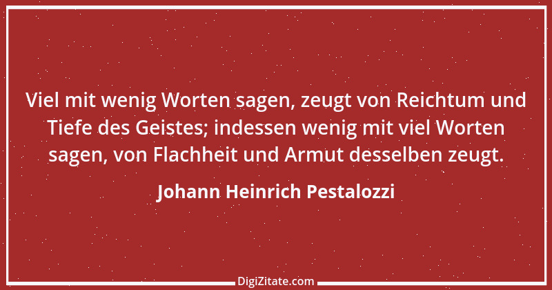 Zitat von Johann Heinrich Pestalozzi 147