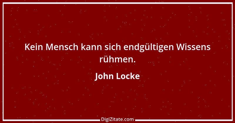 Zitat von John Locke 60