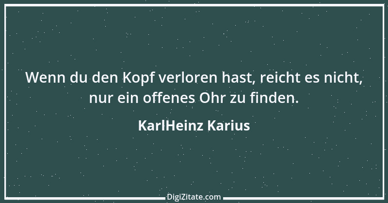 Zitat von KarlHeinz Karius 601