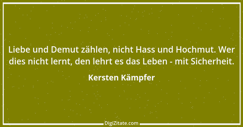 Zitat von Kersten Kämpfer 42