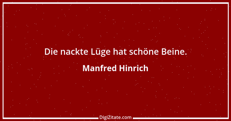 Zitat von Manfred Hinrich 2850