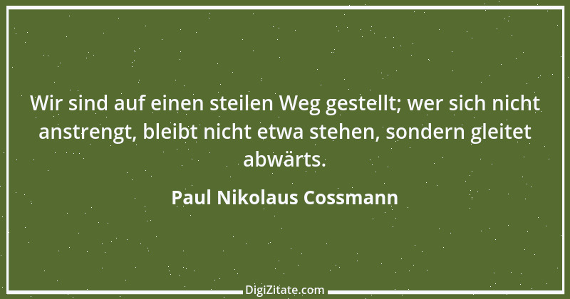 Zitat von Paul Nikolaus Cossmann 13