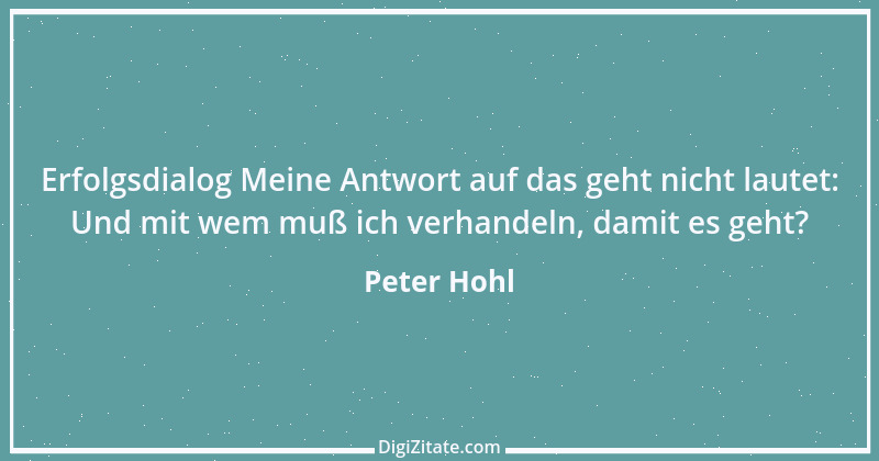 Zitat von Peter Hohl 59