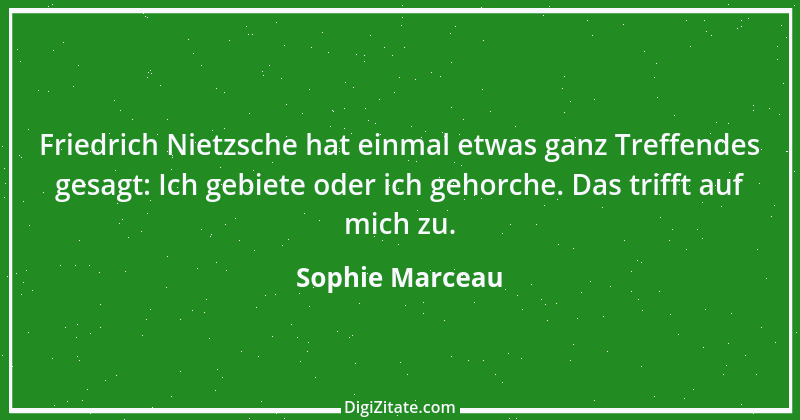 Zitat von Sophie Marceau 4