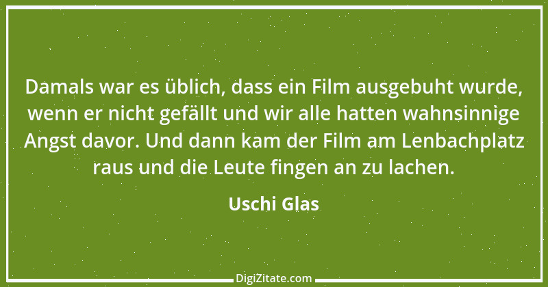 Zitat von Uschi Glas 2