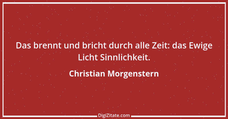 Zitat von Christian Morgenstern 200