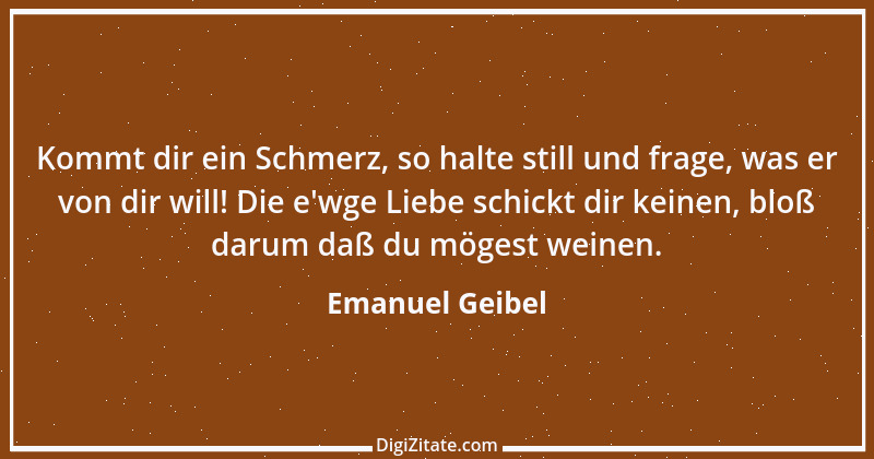 Zitat von Emanuel Geibel 34