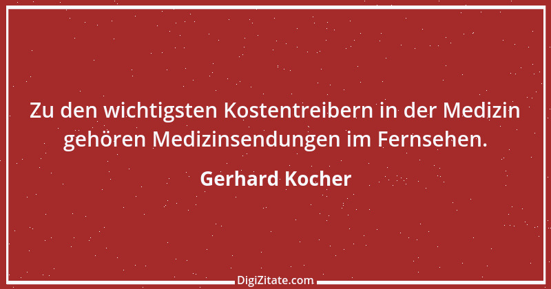 Zitat von Gerhard Kocher 186