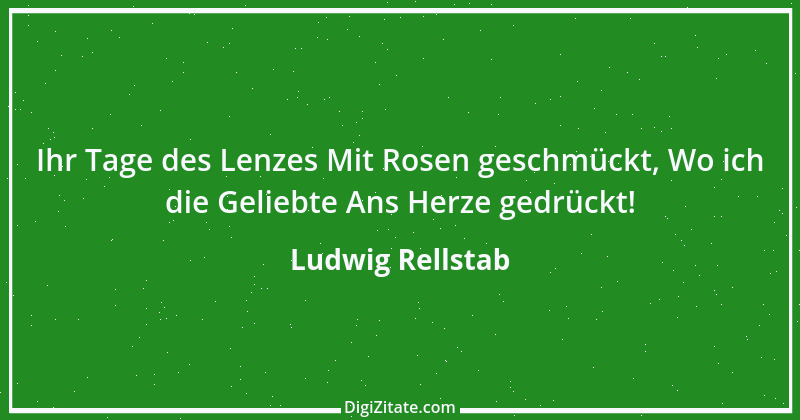 Zitat von Ludwig Rellstab 1