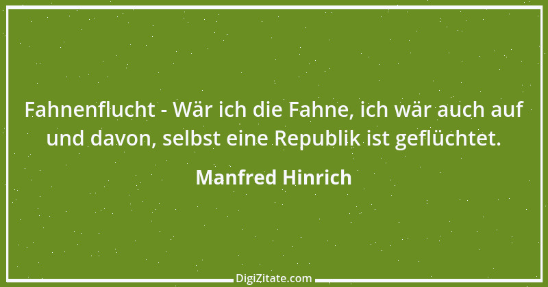 Zitat von Manfred Hinrich 2851