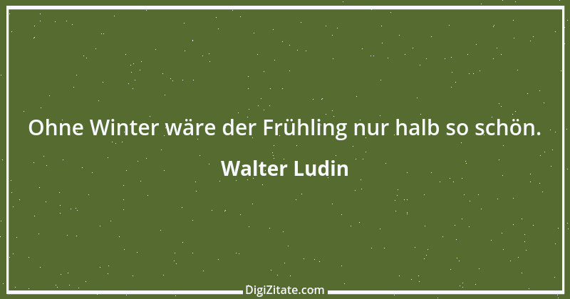 Zitat von Walter Ludin 179