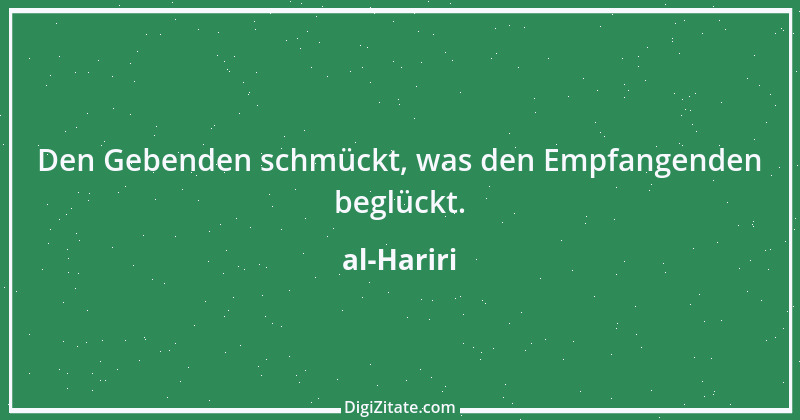 Zitat von al-Hariri 19