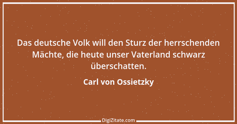 Zitat von Carl von Ossietzky 13