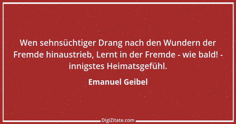 Zitat von Emanuel Geibel 35