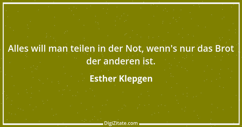 Zitat von Esther Klepgen 170