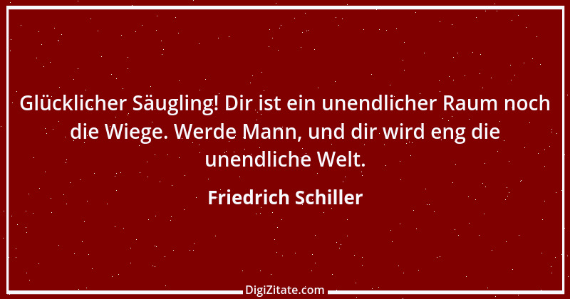 Zitat von Friedrich Schiller 195