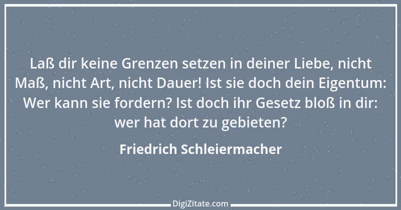 Zitat von Friedrich Schleiermacher 26