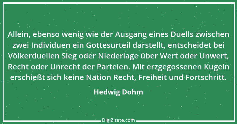 Zitat von Hedwig Dohm 36