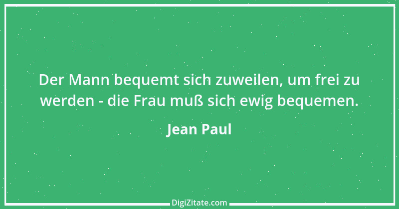 Zitat von Jean Paul 823