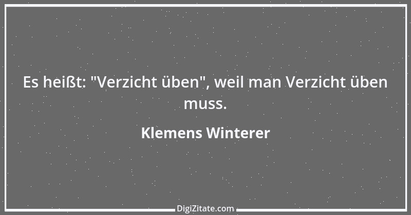 Zitat von Klemens Winterer 4