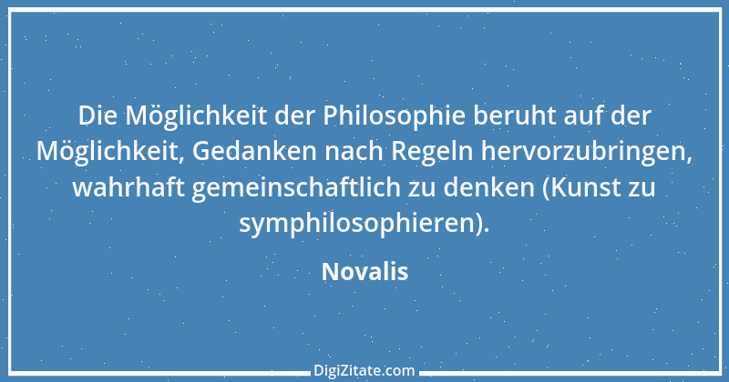 Zitat von Novalis 2