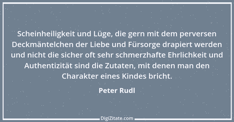 Zitat von Peter Rudl 952