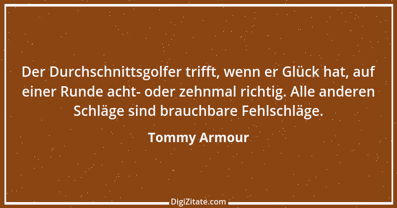 Zitat von Tommy Armour 1