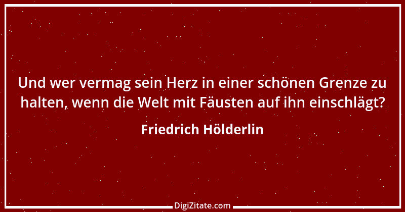 Zitat von Friedrich Hölderlin 189