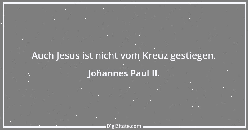 Zitat von Johannes Paul II. 22